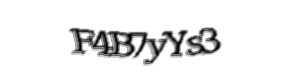 Security check image, please type the characters shown